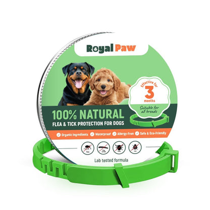 Royal Paw™ - Противопаразитна Каишка със 7 Етерични Масла